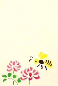 ミツバチとレンゲ